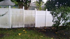 fence washing
